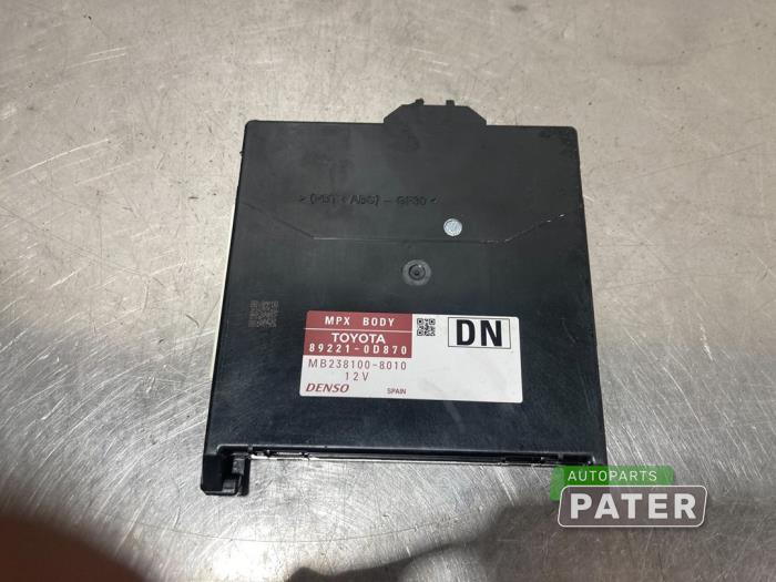 Gebruikte Module Bodycontrol Toyota Yaris III (P13) 1.5 16V Dual VVT-iE Prijs € 63,00 Margeregeling aangeboden door Autoparts Pater