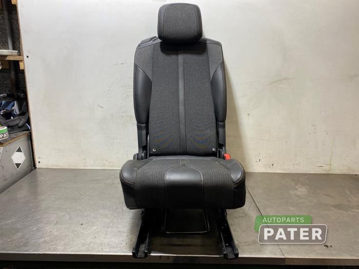 Autostoelhoezen Volledige Set voor Peugeot 5008 II SUV 2017-2022, Auto Aangepast Leer Voor Achter Achterbank Hond Huisdierbeschermers Kussen Seat Cover Sets Stoelbescherming Accessoires