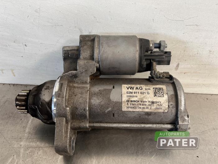 Gebruikte Startmotor Volkswagen Up! (121) 1.0 12V 75 Prijs € 26,25 Margeregeling aangeboden door Autoparts Pater