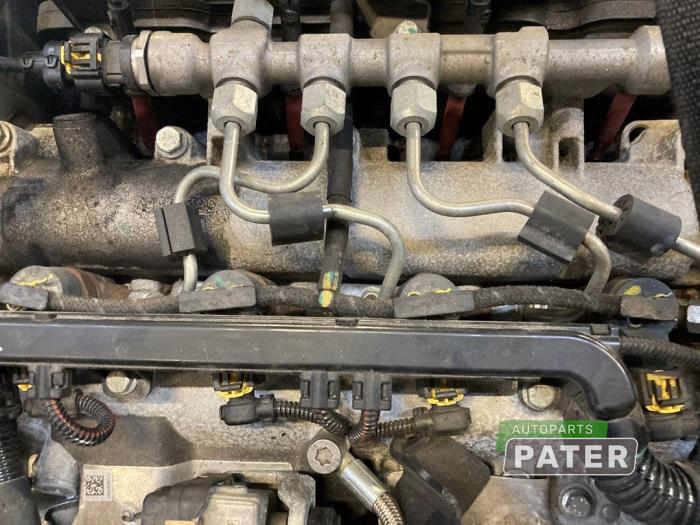 Motor van een Fiat Doblo Cargo (263) 1.6 D Multijet 2019