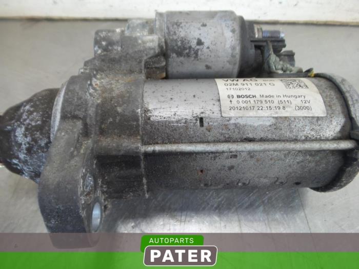 Gebruikte Startmotor Volkswagen Up! (121) 1.0 12V 60 Prijs € 26,25 Margeregeling aangeboden door Autoparts Pater