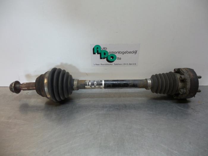 Gebruikte Aandrijfas links-voor Volkswagen Lupo (6X1) 1.0 MPi 50 Prijs € 20,00 Margeregeling aangeboden door Autodemontagebedrijf Otte