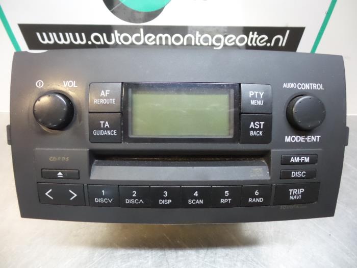 Gebruikte Toyota Corolla Verso (E12) 2.0 D4D 16V 90 Radio