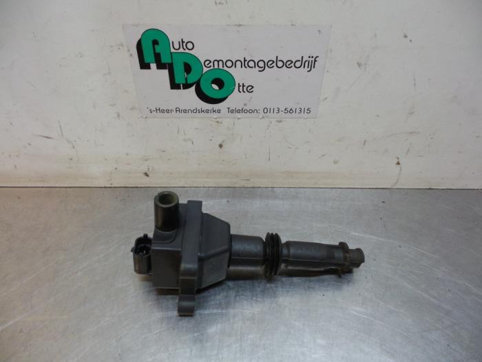 Gebruikte Bobine Alfa Romeo 146 (930B) 1.8 Twin Spark 16V Prijs € 30,00 Margeregeling aangeboden door Autodemontagebedrijf Otte