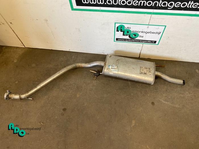 Gebruikte Uitlaat Einddemper Volkswagen Golf III (1H1) 1.6 i Prijs € 35,00 Margeregeling aangeboden door Autodemontagebedrijf Otte