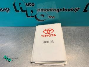 Gebruikte Instructie Boekje Toyota Starlet (EP8/NP8) 1.3 Friend,XLi 12V Prijs € 10,00 Margeregeling aangeboden door Autodemontagebedrijf Otte