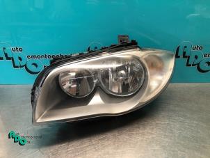 Gebruikte Koplamp links BMW 1 serie (E87/87N) 118d 16V Prijs € 75,00 Margeregeling aangeboden door Autodemontagebedrijf Otte