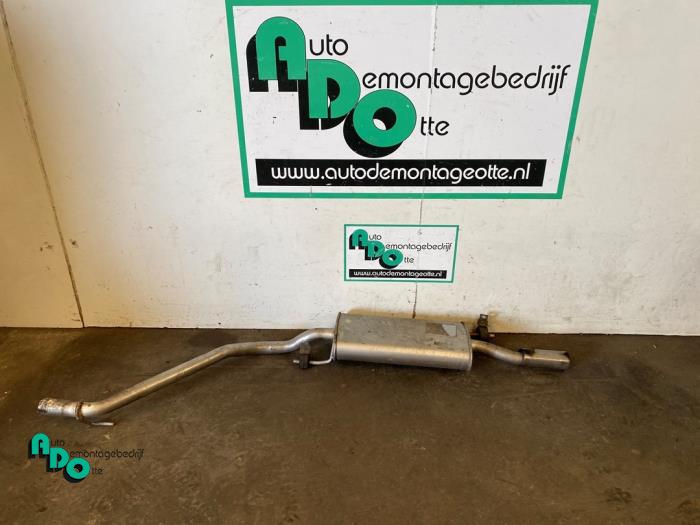 Gebruikte Uitlaat Einddemper Volkswagen Golf III (1H1) 1.6 i Prijs € 35,00 Margeregeling aangeboden door Autodemontagebedrijf Otte
