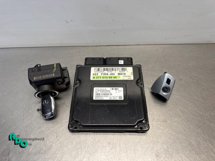 Gebruikte Kontaktslot + computer Mercedes C (W204) 1.8 C-200K 16V Prijs € 300,00 Margeregeling aangeboden door Autodemontagebedrijf Otte