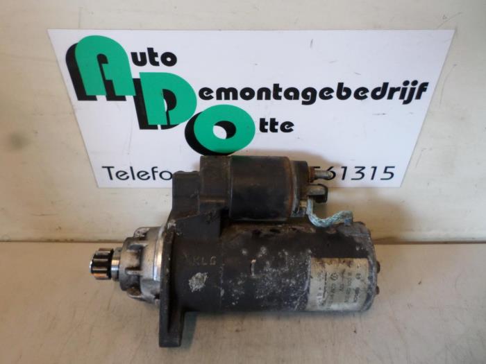 Gebruikte Startmotor Volkswagen Golf IV (1J1) 1.9 TDI 115 Prijs € 25,00 Margeregeling aangeboden door Autodemontagebedrijf Otte