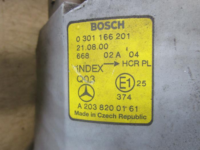 Koplamp links Mercedes C-Klasse - 0301166201 BOSCH