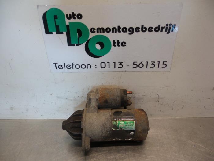 Gebruikte Startmotor Hyundai Coupe 2.0i FX 16V Prijs € 40,00 Margeregeling aangeboden door Autodemontagebedrijf Otte