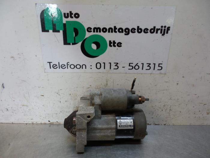 Gebruikte Startmotor Renault Kangoo Express (FC) 1.5 dCi 60 Prijs € 50,00 Margeregeling aangeboden door Autodemontagebedrijf Otte