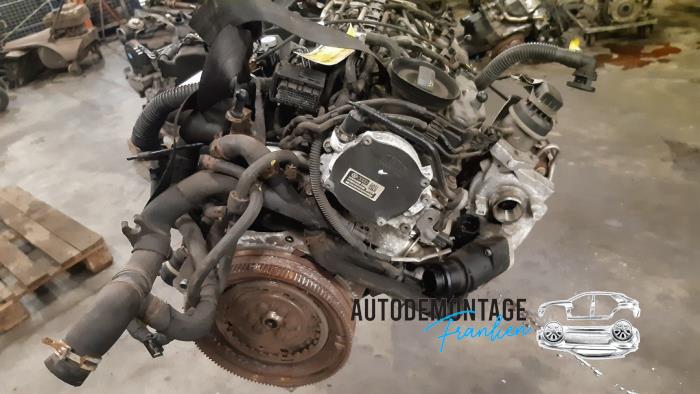 Motor van een Volkswagen Polo V (6R) 1.6 TDI 16V 90 2011
