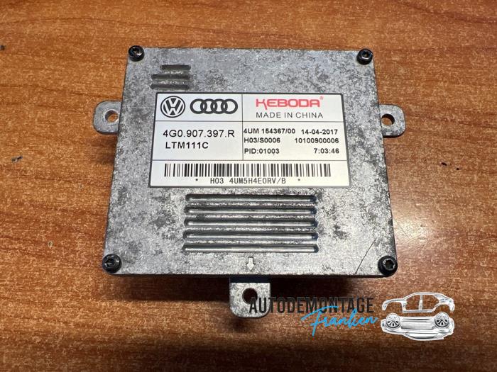 Gebruikte Xenon module Audi A3 Sportback (8VA/8VF) 1.0 TFSI 12V Prijs € 75,00 Margeregeling aangeboden door Franken Autodemontage B.V.