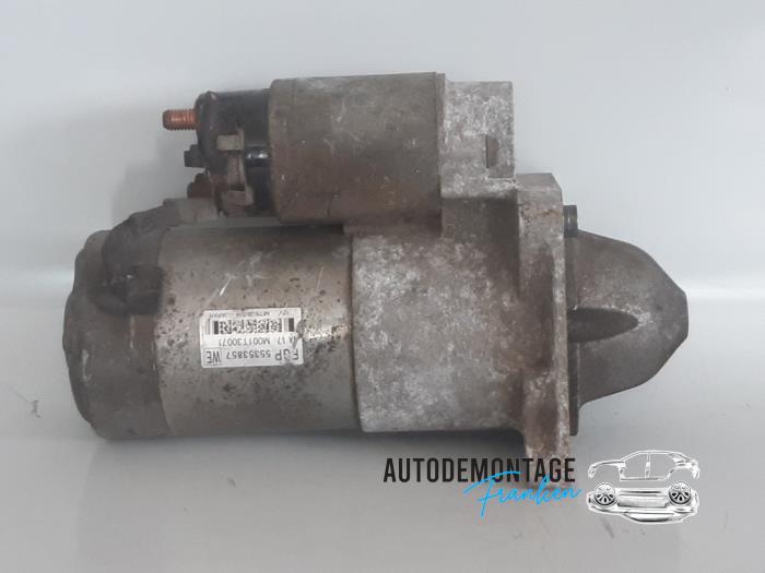 Gebruikte Startmotor Opel Zafira (M75) 1.9 CDTI Prijs € 40,00 Margeregeling aangeboden door Franken Autodemontage B.V.