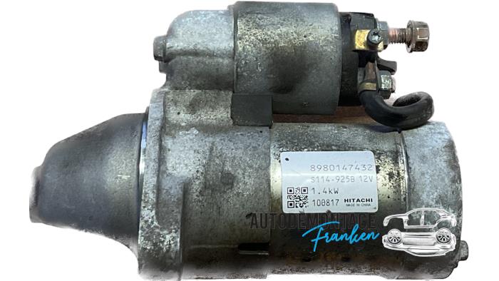Gebruikte Startmotor Opel Meriva (B) 1.7 CDTI 16V Prijs € 35,00 Margeregeling aangeboden door Franken Autodemontage B.V.