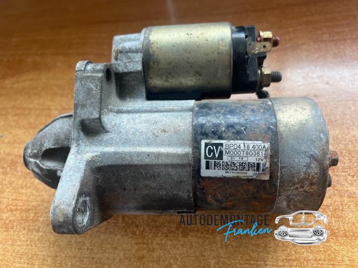 Gebruikte Startmotor Mazda MX-5 (NB18/35/8C) 1.6i 16V Prijs € 35,00 Margeregeling aangeboden door Franken Autodemontage B.V.