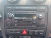Radio CD Speler van een Audi A3 Sportback (8PA), 2004 / 2013 3.2 V6 24V Quattro, Hatchback, 4Dr, Benzine, 3.189cc, 184kW (250pk), 4x4, BDB; BMJ; BUB, 2004-09 / 2009-05, 8PA 2005