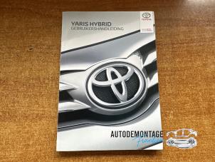 Gebruikte Instructie Boekje Toyota Yaris III (P13) 1.5 16V Hybrid Prijs op aanvraag aangeboden door Franken Autodemontage B.V.