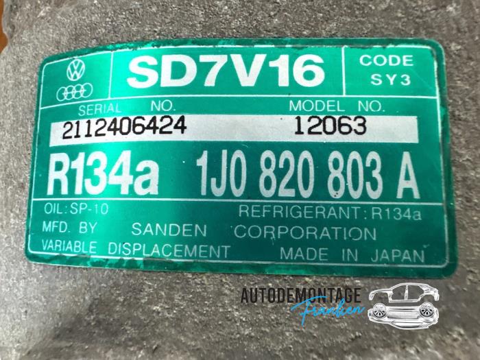 Aircopomp van een Audi A3 (8L1) 1.8 T 20V 2003