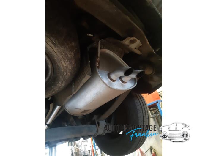 Gebruikte Uitlaat Einddemper Volkswagen Caddy III (2KA,2KH,2CA,2CH) 2.0 SDI Prijs € 45,00 Margeregeling aangeboden door Franken Autodemontage B.V.