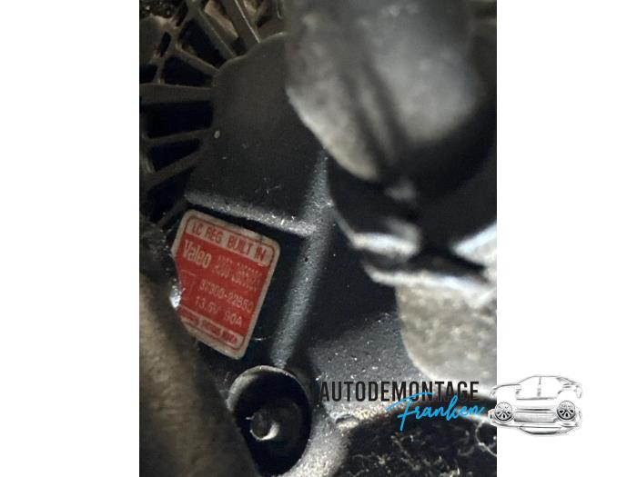Alternator Hyundai Matrix, 2001 / 2010 1.6 16V, Hatchback, Benzine, 1.599cc, 76kW (103pk), FWD, G4ED, 2001-06 / 2010-04 (Gebruikt)