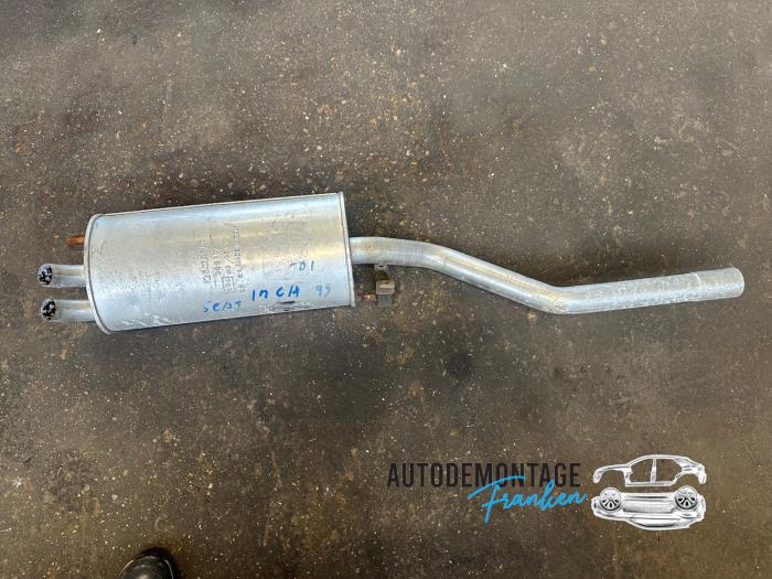 Gebruikte Uitlaat Einddemper Seat Inca (6K9) 1.9 SDI Prijs € 40,00 Margeregeling aangeboden door Franken Autodemontage B.V.