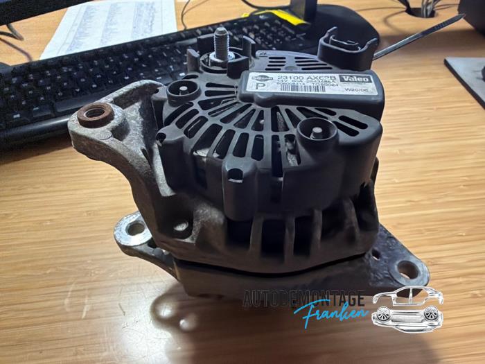 Gebruikte Dynamo Nissan Micra C+C (K12) 1.4 16V Prijs € 35,00 Margeregeling aangeboden door Franken Autodemontage B.V.