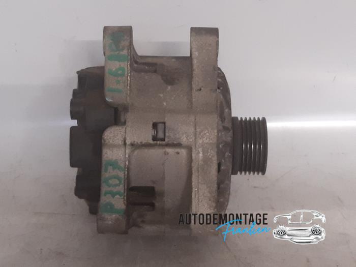 Dynamo van een Peugeot 307 (3A/C/D) 1.6 16V 2004