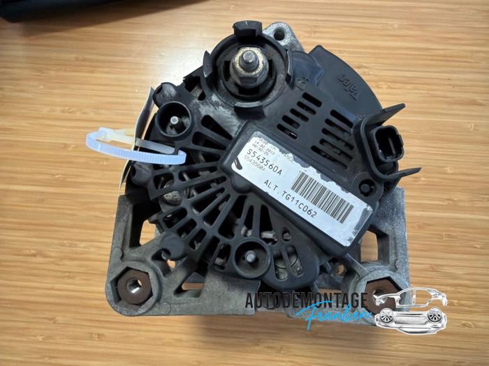 Gebruikte Dynamo Renault Megane II (BM/CM) 1.6 16V Autom. Prijs € 40,00 Margeregeling aangeboden door Franken Autodemontage B.V.