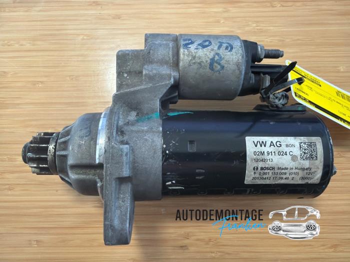 Gebruikte Startmotor Volkswagen Crafter (SY) 2.0 TDI Prijs € 50,00 Margeregeling aangeboden door Franken Autodemontage B.V.