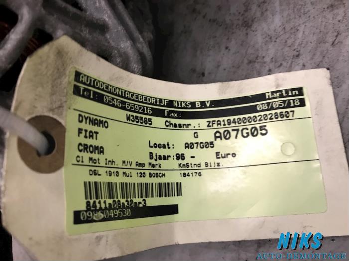 Dynamo van een Fiat Croma 2006