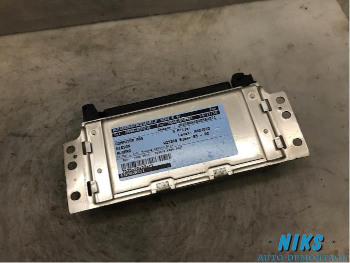 Gebruikte Computer ABS Nissan Almera Prijs op aanvraag aangeboden door Niks autodemontage