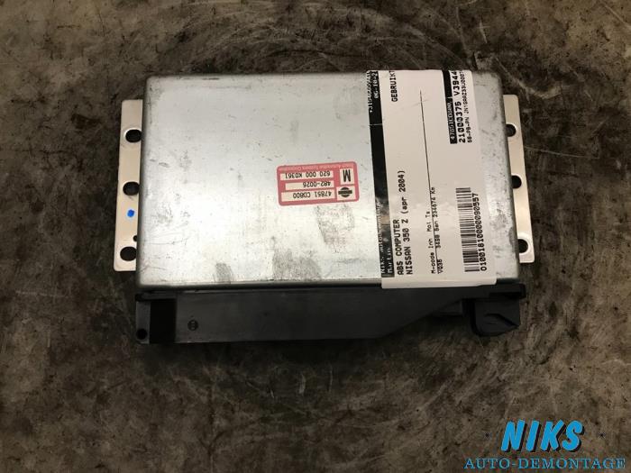 Gebruikte Computer ABS Nissan 350 Z (Z33) 3.5 V6 24V Prijs op aanvraag aangeboden door Niks autodemontage