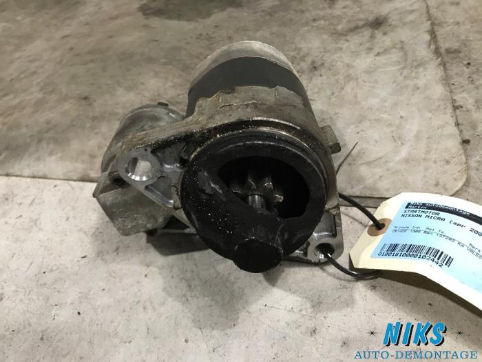 Gebruikte Startmotor Nissan Micra (K12) 1.4 16V Prijs op aanvraag aangeboden door Niks autodemontage