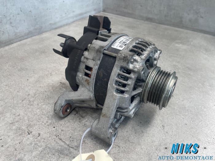 Alternator Opel Corsa E, 2014 1.4 16V, Hatchback, Benzine, 1.398cc, 55kW (75pk), FWD, B14XER, 2014-09 (Gebruikt)