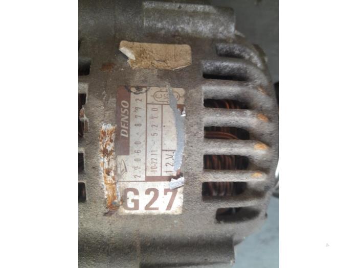 Gebruikte Dynamo Daihatsu Charade (G200/201/202/203/204) 1.3i TX/CX 16V Prijs € 30,00 Margeregeling aangeboden door Autosloopbedrijf H.C.Stouten