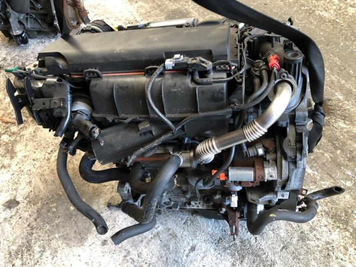 Motor van een Ford Fiesta 6 (JA8) 1.4 TDCi 2010