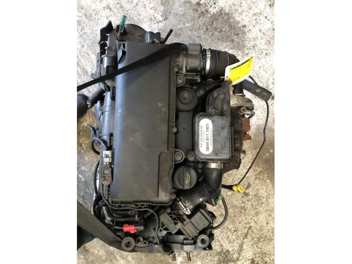 Motor van een Ford Fiesta 6 (JA8) 1.4 TDCi 2010