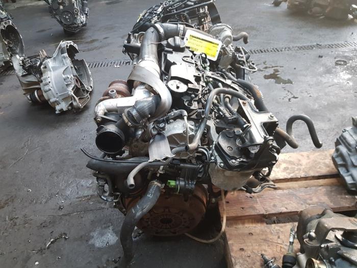 Motor van een Ford Fiesta 6 (JA8) 1.4 TDCi 2012