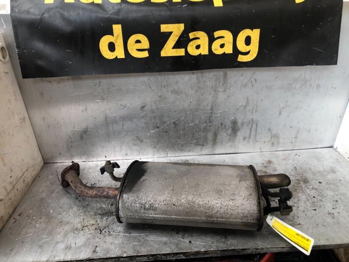 Gebruikte Uitlaat Einddemper Chevrolet Spark (M300) 1.0 16V Bifuel Prijs € 45,00 Margeregeling aangeboden door Autodemontage de Zaag