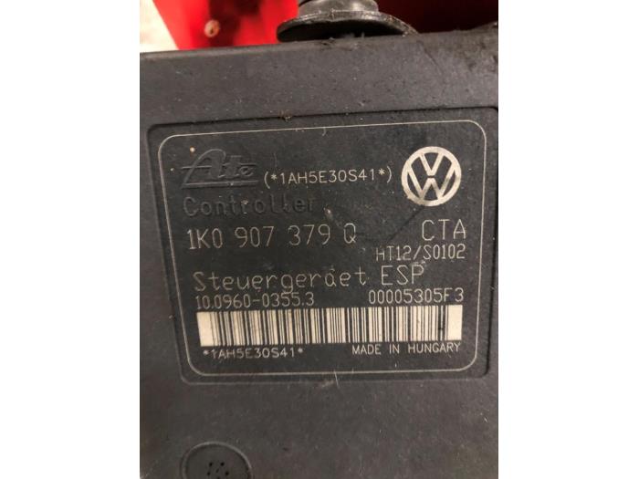 Gebruikte ABS Pomp Volkswagen Touran (1T1/T2) 2.0 FSI 16V Prijs € 65,00 Margeregeling aangeboden door Autodemontage de Zaag