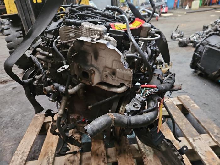 Motor van een Ford Fiesta 6 (JA8) 1.0 EcoBoost 12V 100 2013