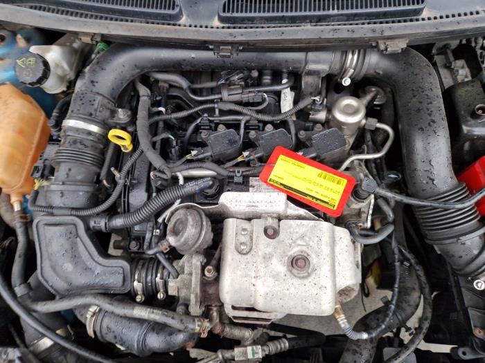 Motor van een Ford Fiesta 6 (JA8) 1.0 EcoBoost 12V 100 2013