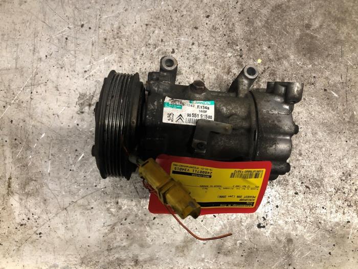 Gebruikte Aircopomp Peugeot 206 (2A/C/H/J/S) 1.4 XR,XS,XT,Gentry Prijs € 50,00 Margeregeling aangeboden door Autodemontage de Zaag