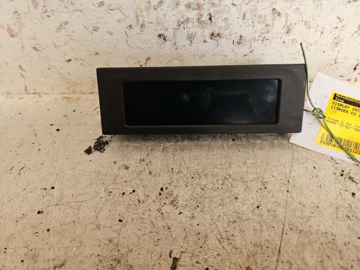 Display Interieur van een Citroën C3 (SC) 1.6 BlueHDI 75 2015