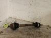 Aandrijfas links-voor van een Citroen DS3 (SA), 2009 / 2015 1.6 16V VTS THP 155, Hatchback, Benzine, 1.598cc, 115kW (156pk), FWD, EP6CDT; 5FV; EP6DT; 5FR, 2009-11 / 2015-07 2012