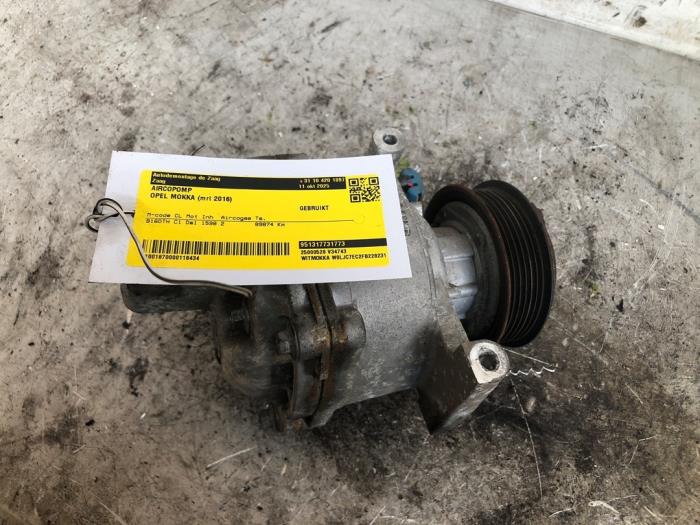 Gebruikte Aircopomp Opel Mokka/Mokka X 1.6 CDTI 16V 4x2 Prijs € 120,00 Margeregeling aangeboden door Autodemontage de Zaag