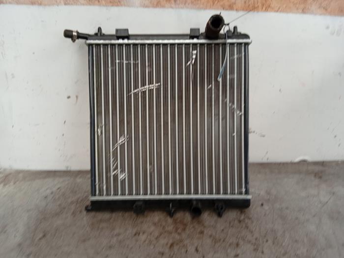 Radiateur Peugeot 207 SW (WE/WU), 2007 / 2013 1.4 16V Vti, Combi/o, Benzine, 1.397cc, 70kW (95pk), FWD, EP3; 8FS, 2007-06 / 2009-06, WE8FS; WU8FS (Gebruikt)